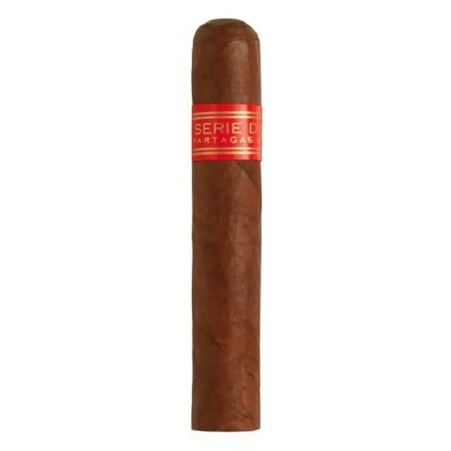 Partagas Serie D No. 4 cigar, a full-bodied Cuban robusto with cedar, leather, cocoa, and spice flavors, wrapped in a dark and oily Cuban leaf | Best cigars near me | CigarHaus