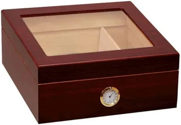 CHALET GLASS TOP HUMIDOR