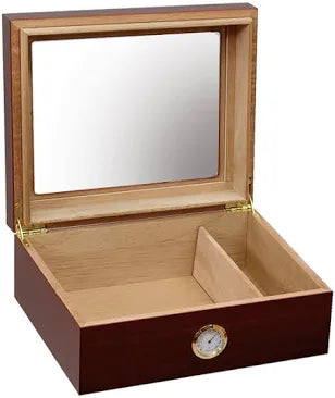 CHALET GLASS TOP HUMIDOR