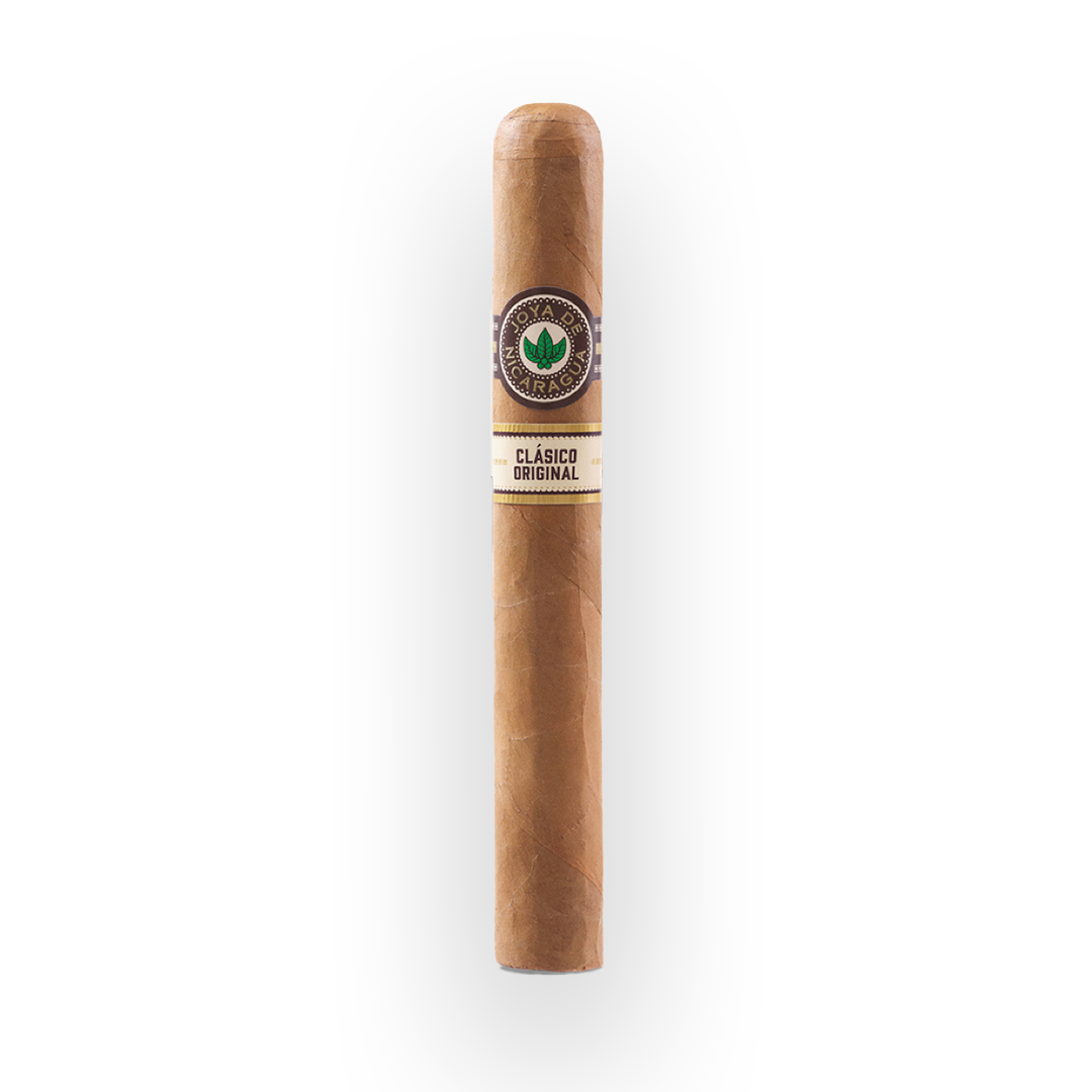 Joya de NicaragJoya de Nicaragua - Clasico cigar, available in robusto (5" x 50) and torpedo (6 1/2" x 52) sizes, with creamy coffee, cedar, and sweetness flavors, wrapped in a golden Nicaraguan wrapper | Premium cigar brands in the Greater Toronto and Hamilton area