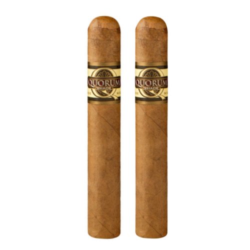 Quorum Shade Toro cigar, a mild to medium-bodied smoke with creamy coffee, cedar, and sweetness flavors, wrapped in a golden Ecuadorian Connecticut leaf | Best cigar price in Ontario | CigarHaus