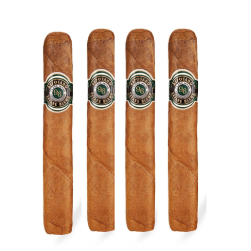 Reposado Estate Blend Connecticut cigar, a mild to medium-bodied smoke with creamy coffee, cedar, and sweetness flavors, wrapped in a golden Connecticut leaf | Best cigar price in Durham | CigarHaus