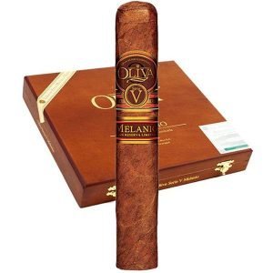 Oliva Serie V Melanio Gran Reserva Limitada cigar, a full-bodied limited-edition smoke with dark chocolate, espresso, and spice flavors, wrapped in a dark Ecuadorian Sumatra leaf | Best cigar price in Durham | CigarHaus