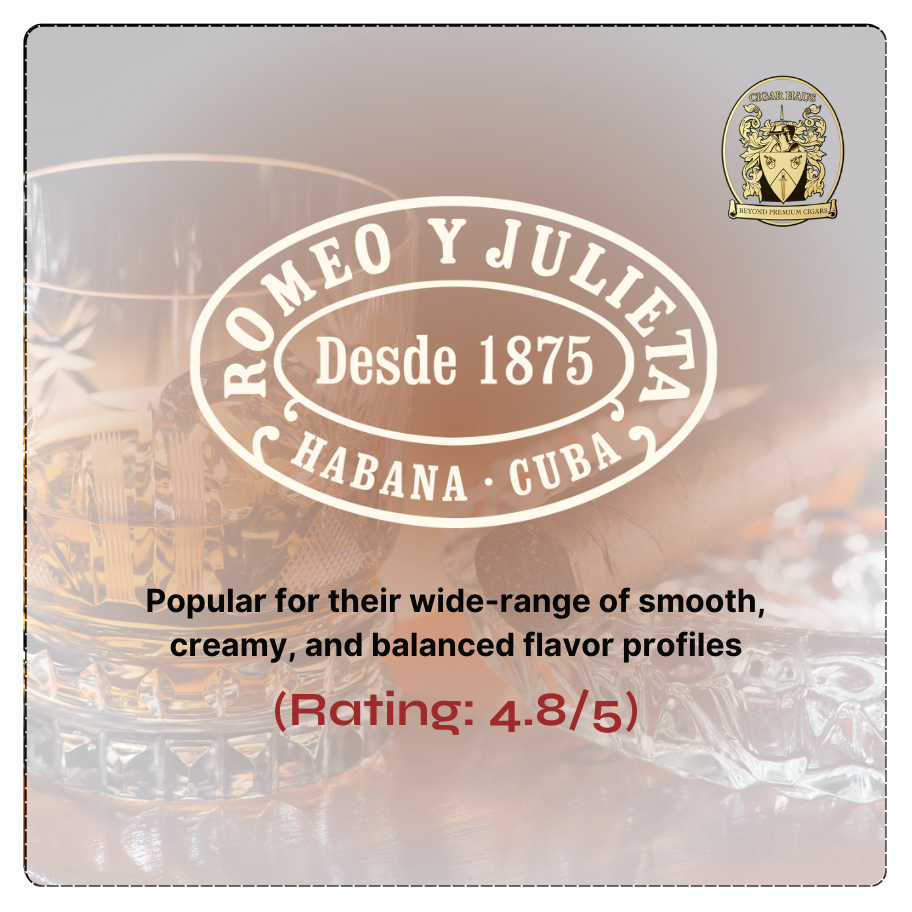Romeo y Julieta Cigars – Premium Cuban Cigars | CigarHaus