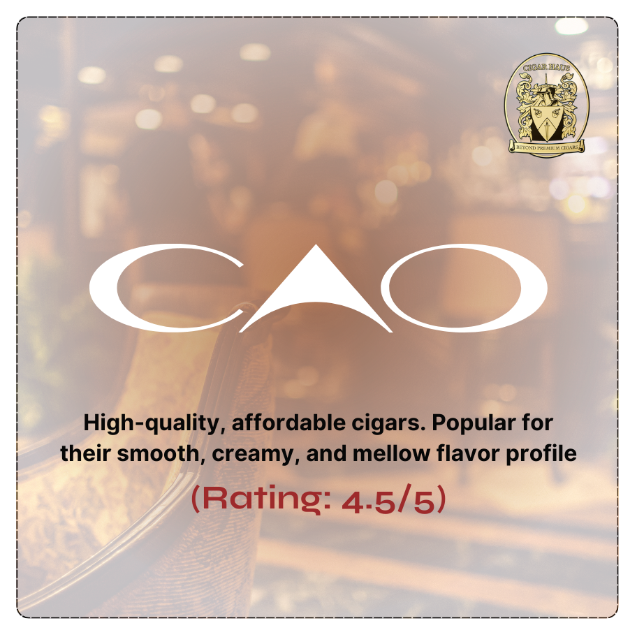 CAO Cigars – Premium Flavourful Cigars | CigarHaus