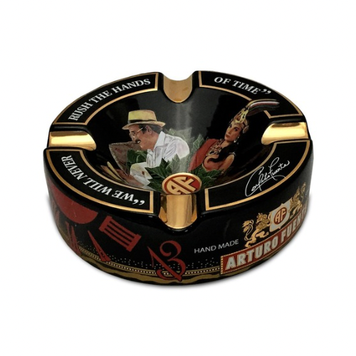 Arturo Fuente Rnd Dec Ceramic “Hands of Time” Ashtray