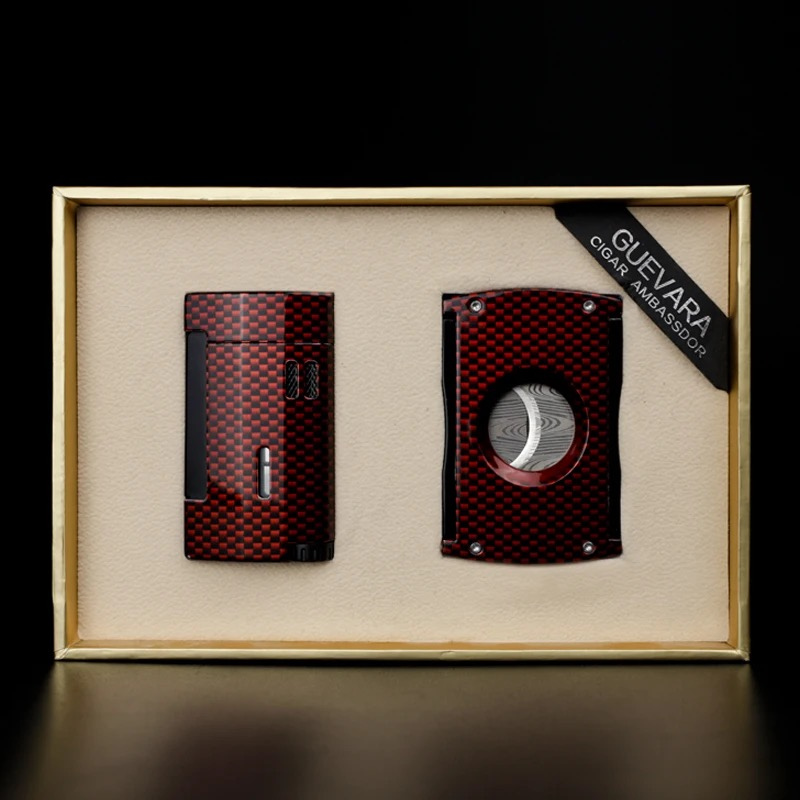Guevara Luxury Torch Lighter & Cutter Set – Premium Gift Set