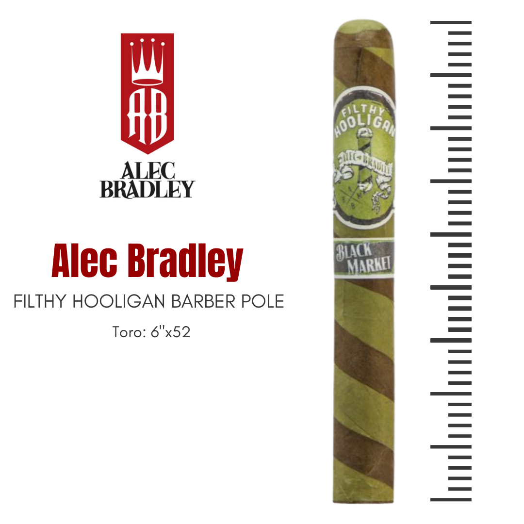 ALEC BRADLEY FILTHY HOOLIGAN BARBER POLE