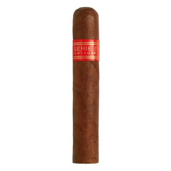 Partagas Serie D No. 4 cigar, a full-bodied Cuban robusto with cedar, leather, cocoa, and spice flavors, wrapped in a dark and oily Cuban leaf | Best cigars near me | CigarHaus