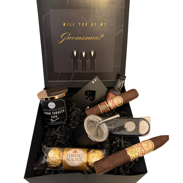 Groomsmen Gift Box – Premium Proposal Gift Set | CigarHaus
