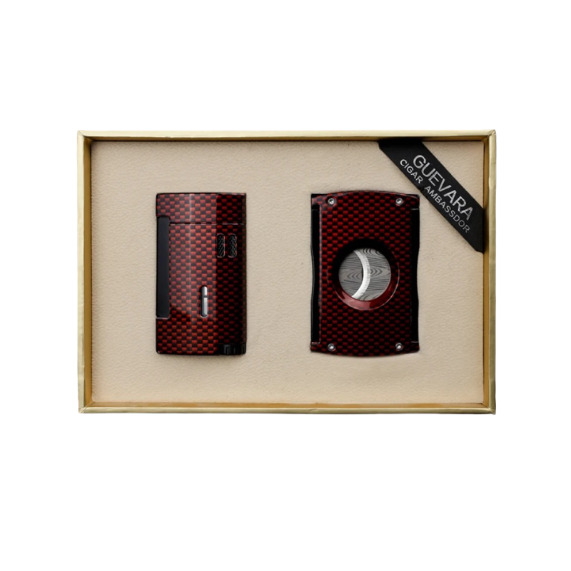 Guevara Luxury Torch Lighter & Cutter Set – Premium Gift Set