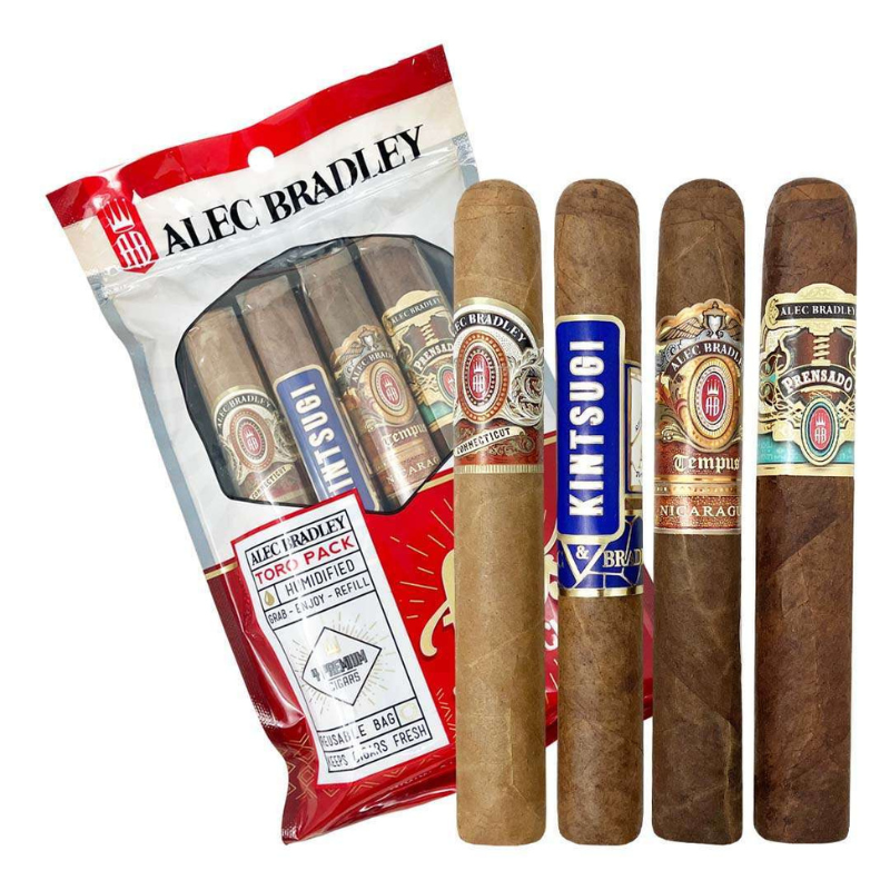 ALEC BRADLEY - TORO FRESH PACK SAMPLE(4 Cigars)