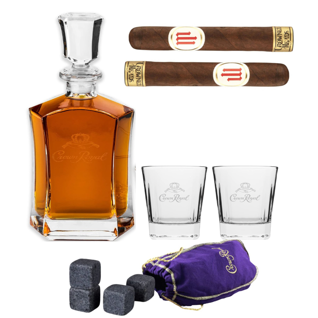 CROWNED HEADS - SMOKE & WHISKEY SET