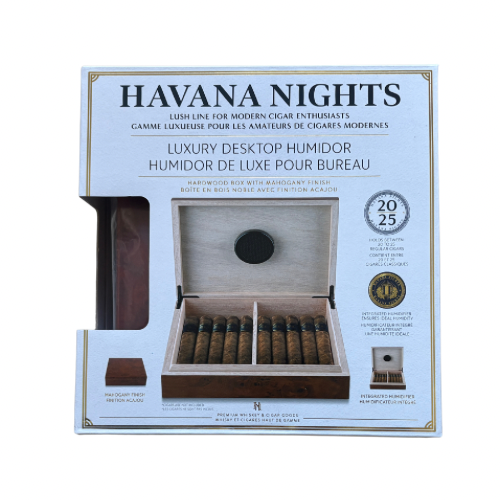 HAVANA NIGHTS - LUXURY DESKTOP HUMIDOR